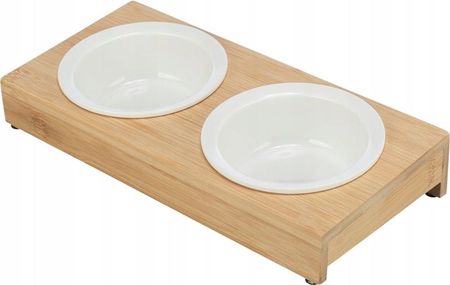 Trixie Miski Ceramiczne Na Drewnianym Stojaku Psa 2X0,25L 1596095215