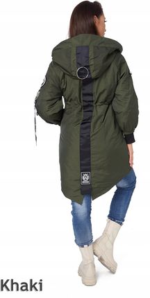 BADHOP✨️ BREATH CHECK MEXICAN PARKA 721_KURTKA Parka z kapturem Wiosenna M/38 - Ceny i opinie