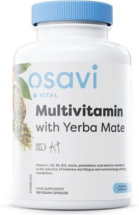 Osavi Multivitamin With Yerba Mate 180 Kaps