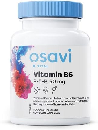 Osavi Vitamin B6 P-5-P 30Mg 60 Kaps
