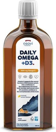 Osavi Daily Omega + D3 1600Mg Omega 3 250ml