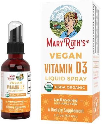 Maryruth Organics Vitamin D3 Liquid Spray 30ml