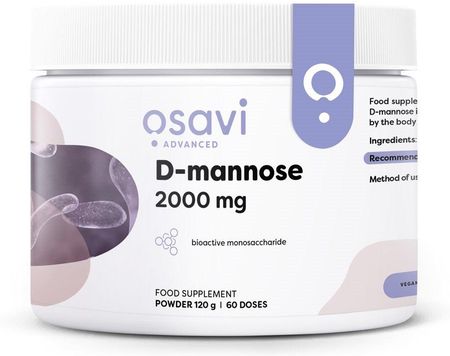 Osavi D-Mannose Powder 2000Mg 120g