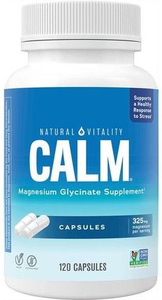 Natural Vitality Calm Magnesium Glycinate 120 Kaps