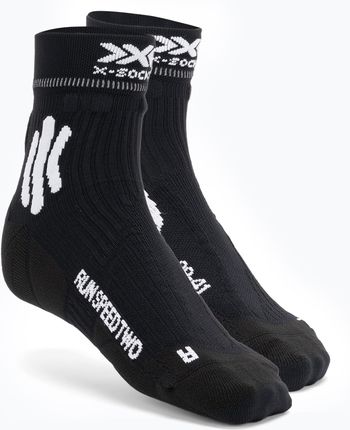 Skarpety Do Biegania Męskie X-Socks Run Speed Two 4.0 Opal Black/Arctic White