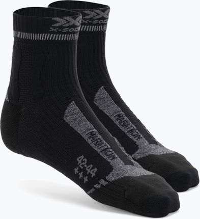 Skarpety Do Biegania Męskie X-Socks Marathon Energy 4.0 Opal Black/Dolomite Grey