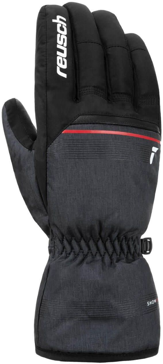 Reusch SNOW KNG CR - Pánské zmní rukavce - černá | SPORTSMO.CZ