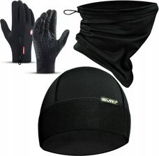 Czapka Termoaktywna Komin Rękawiczki Do Biegania