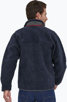 Bluza Polarowa Męska Patagonia Classic Retro-X New Navy W/Wax Red - zdjęcie 2