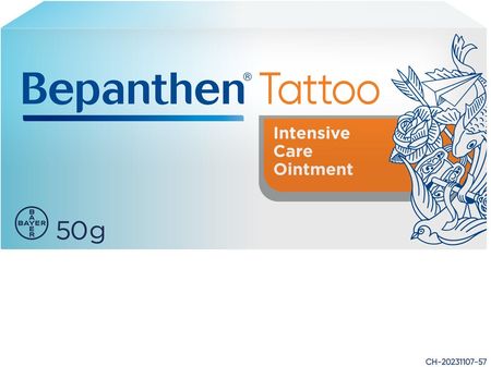 Bepanthen Tattoo Maść ochronna do wytatuowanej skóry, 50 g