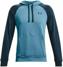 Zdjęcie Bluza Under Armour Rival Flc Colorblock Hd Men Blue - Zawadzkie