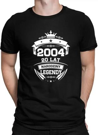 2004 Narodziny legendy 20 lat - męska koszulka na prezent