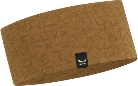 Opaska Na Głowę Salewa Pure Alpine Merino Headband - Golden Brown Pins