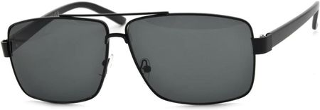 Okulary przeciwsłoneczne Męskie Klasyczne pilotki czarne DR-789C1
