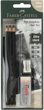 Zdjęcie Faber-Castell Zestaw Ołówków Pitt Matt 3szt. Gumka - Tczew