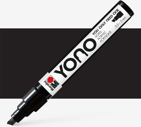Yono Marker 0,5-5mm 073 Black Akrylowy
