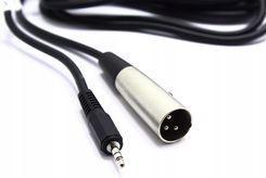 Kabel Mikrofonowy Wtyk Aux Jack Wtyk Xlr MK30 1M