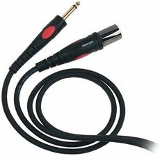 DH210LU1 Przewód mikrofonowy Jack mono Xlr M Proel