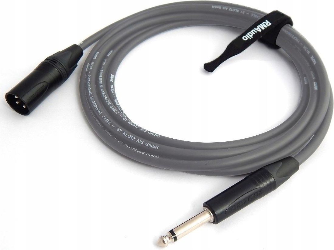Klotz M1FP1K0200 microfoonkabel 3p XLR female - jack Klotz M1FP1K0200 microfoonkabel 3p XLR female - jack