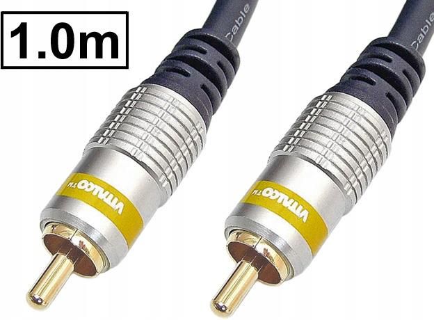 Kabel Cinch Rca-rca Coaxial Hq Vitalco 1m - Ceny I Opinie - Ceneo.pl