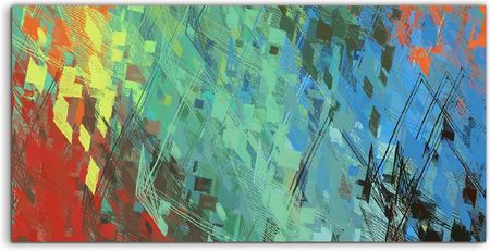 Coloray Panel Szkło Do Kuchni Abstrakcja Art Sztuka 100x50