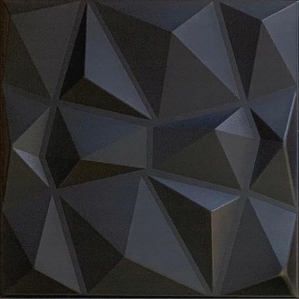 Eurodeco Panel Samoprzylepny Kaseton Sufit 3D Diam. Czarny