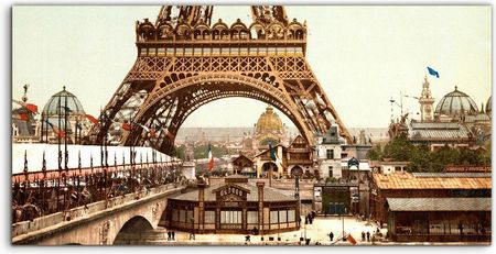 Coloray Panel Szkło Do Kuchni Wieża Eiffela Paryż 100x50