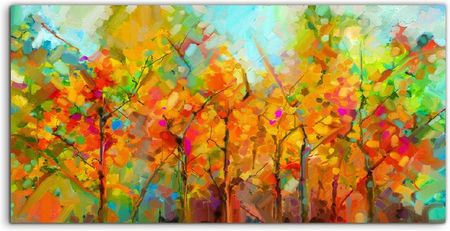 Coloray Panel Szkło Do Kuchni Drzewa Natura Liście 100x50