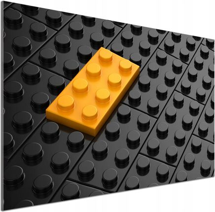 Tulup Panel Dekor Szkło Klocki Lego 100x70cm Klej