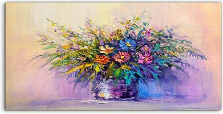 Coloray Panel Szkło Do Kuchni Bukiet Kwiaty Rośliny 100x50