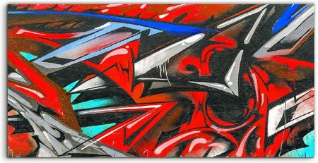 Coloray Panel Szkło Hartowane Ulica Graffiti Sztuka 100x50