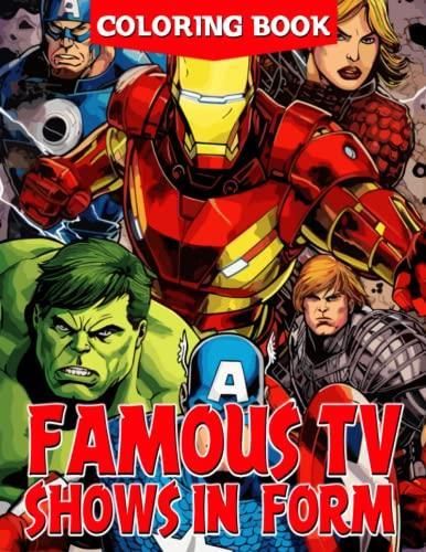 Famous Tv Shows In FormColoring Book Color Your Memories With Classic Famous Tv Shows In FormColoring Book Color Your Memories With Classic