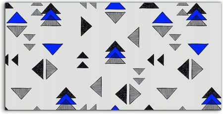 Coloray Panele Szkło Hartowane Trójkąty Abstrakcja 100x50