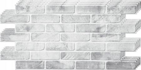 Deccart Panele Ścienne Pcv Old Brick Grey Szara Cegła 2M2