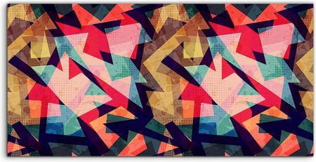 Coloray Szkło Hartowane Panel Art Abstrakcja Grunge 100x50