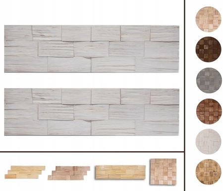 Modo24 Panel Biały Boazeryjny Drewniany Psdc_720x195x13