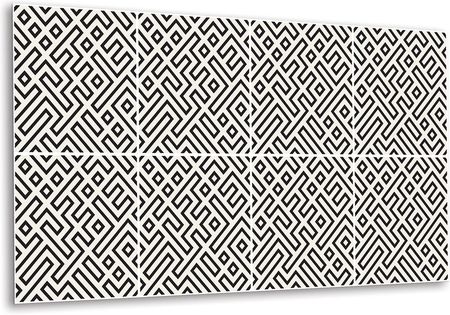 Bluedecor Kuchenne Panele Pcv Geometryczne Linie 100x50cm