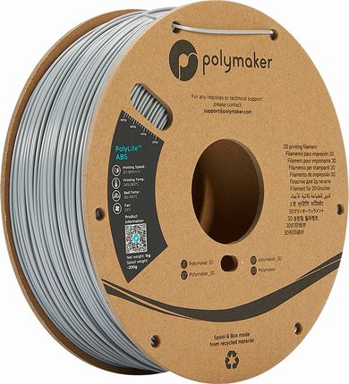 Polymaker Polylite Abs Grey 1,75 Mm 3000g