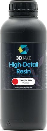3Djake 8K High Detail Resin Traffic Red 1.000g