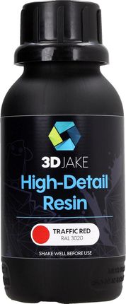 3Djake 8K High Detail Resin Traffic Red 500g