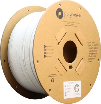 Polymaker PolyTerra PLA Cotton White 1,75 mm 3000g