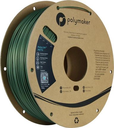 Polymaker PolyLite PETG Dark Green