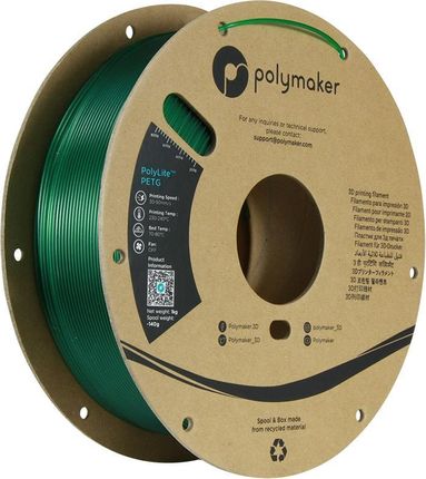 Polymaker PolyLite PETG Translucent Green