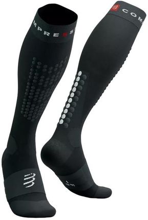 Compressport Skarpety Kompresyjne Narciarskie Alpine Ski Full Socks Black/Steel Grey