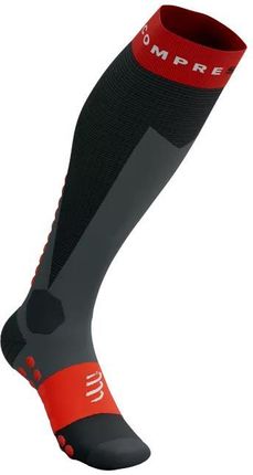 Compressport Skarpety Kompresyjne Narciarskie Ski Touring Full Socks Black/Red