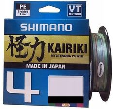 Zdjęcie Shimano Kairiki 4 0,06Mm 4,4Kg 150M Multicolor LDM54TE0606015M - Płoty