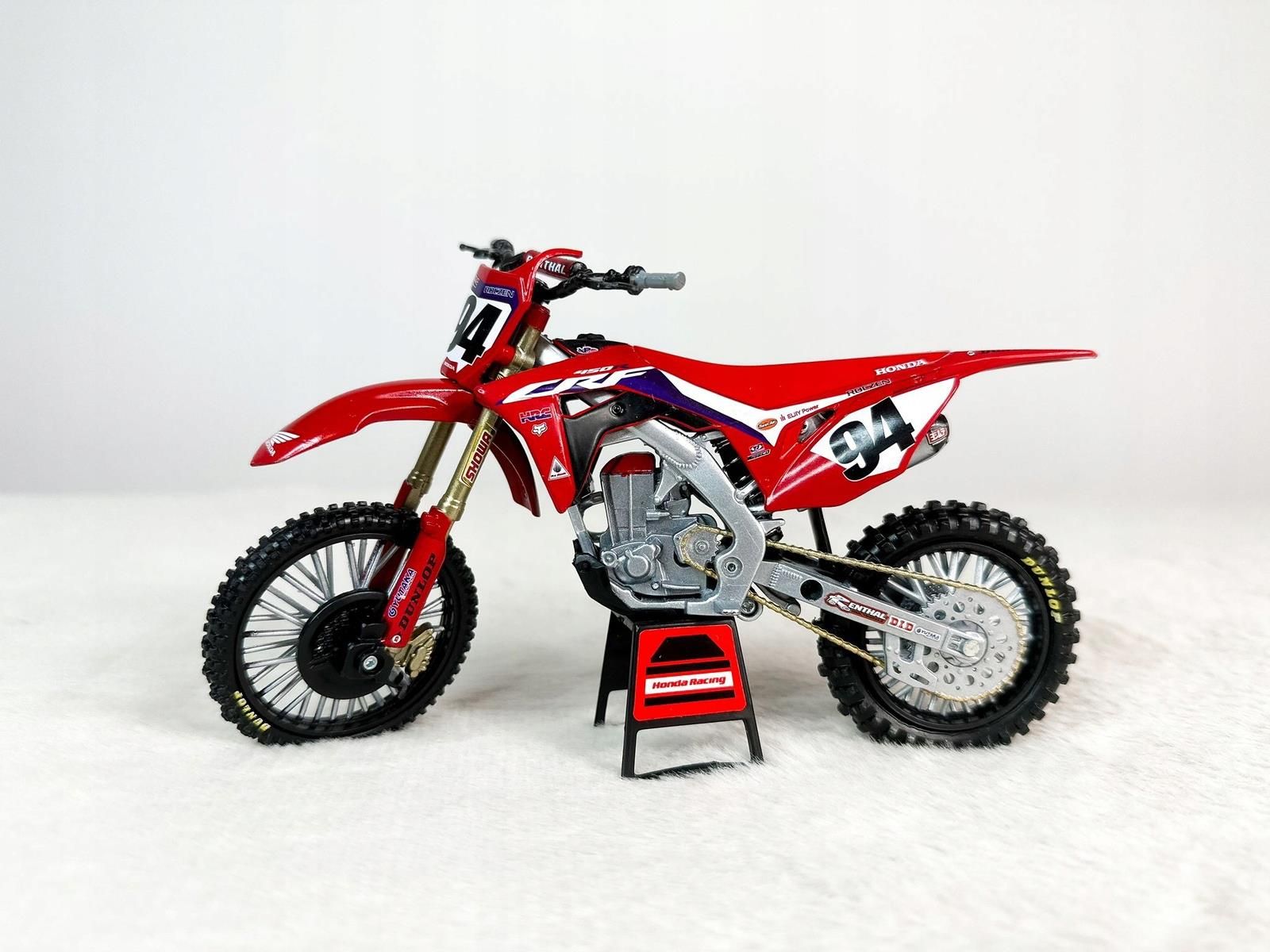 New Ray Model Motocykla Honda Crf 450R Ken Roczen 94 1:12