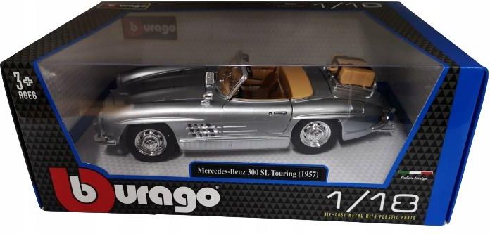 Mercedes-Benz 300 SL Touring – Échelle 1/18 – Burago Cod. 3043 – Occasion