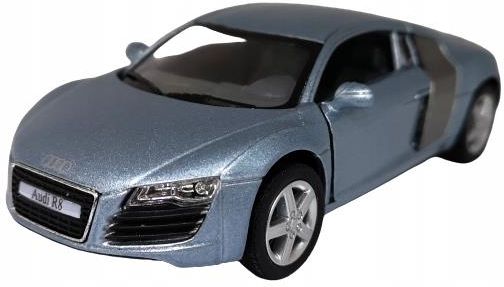 Modèle Réduit Audi R8 Coupé 2020 Bleu - Échelle 1:36 Kinsmart - Métal Diecast Neuf