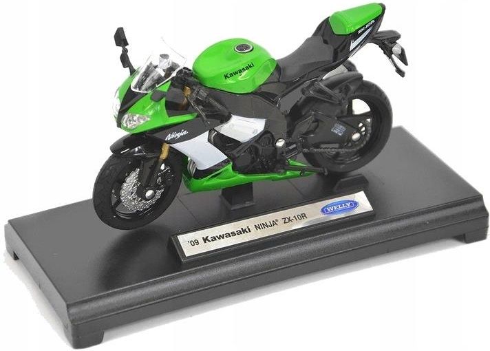 ୨୧ WELLY 2001 KAWASAKI NINJA ZX-12R 1:18 12167 - Welly | Sklep